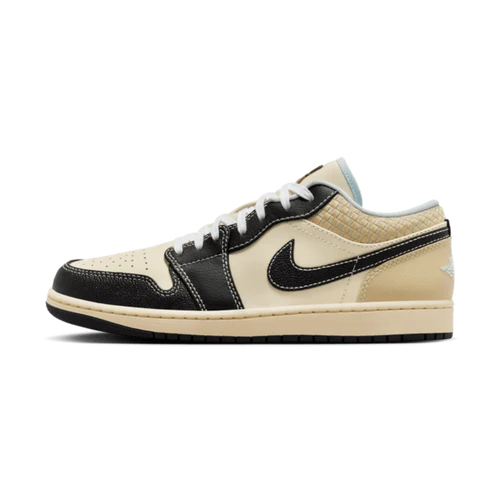 Jordan 1 Low SE Coconut Milk Black Muslin