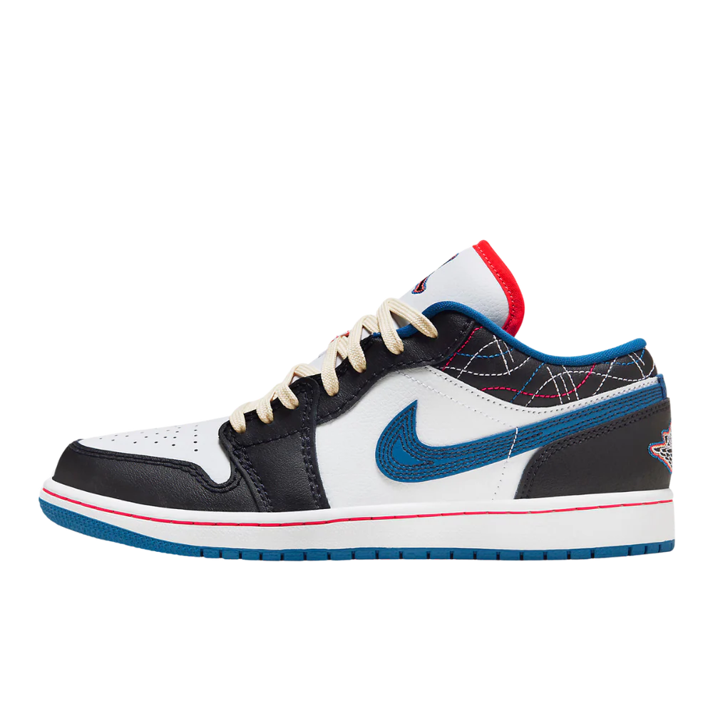 Jordan 1 Low SE Industrial Blue Sashiko (FV3622-141) | SneakerClassics