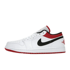 Jordan 1 Low White University Red Black (553558-118) | SneakerClassics