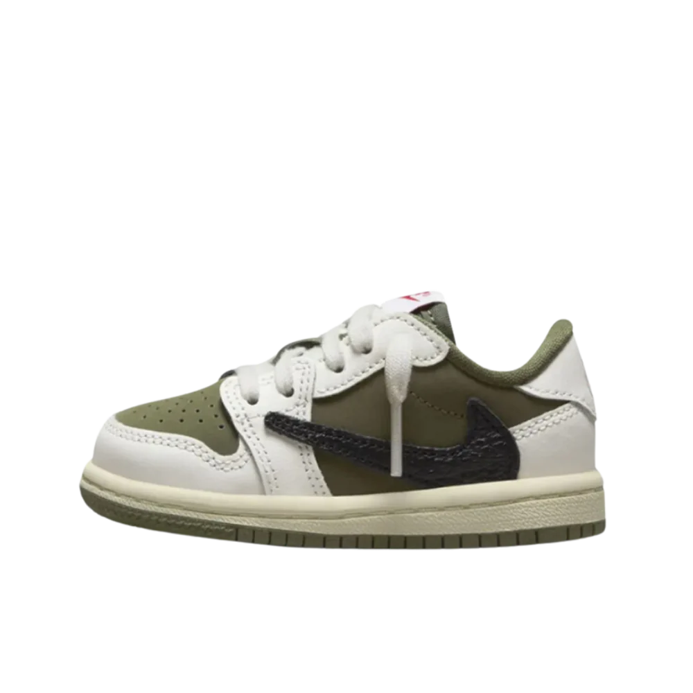 Jordan 1 Retro Low OG SP Travis Scott Medium Olive (TD) (DO5441-200) | SneakerClassics