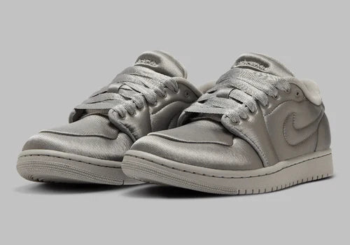 Jordan 1 Low Method of Make Satin Medium Grey (Women's) (HF3969-002) | SneakerClassics