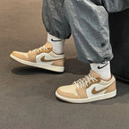 Jordan 1 Low SE Hemp Light British Tan (HF5753-221) | SneakerClassics
