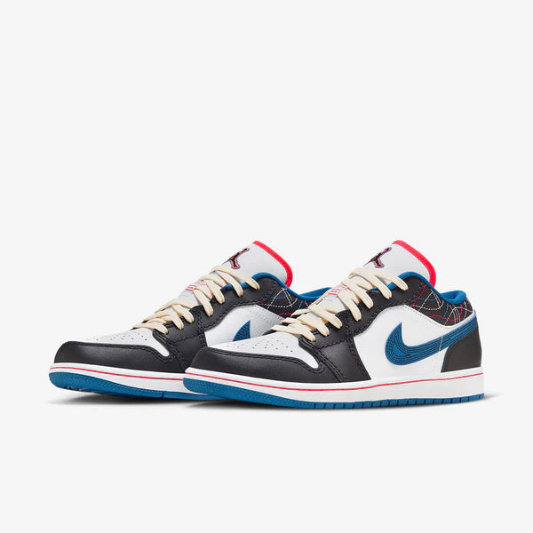 Jordan 1 Low SE Industrial Blue Sashiko (FV3622-141) | SneakerClassics