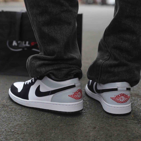 Jordan 1 Low SE White Fire Red Black Matte Silver (HF3148-106) | SneakerClassics