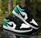 Jordan 1 Low White Black Mystic Green (553558-113) | SneakerClassics