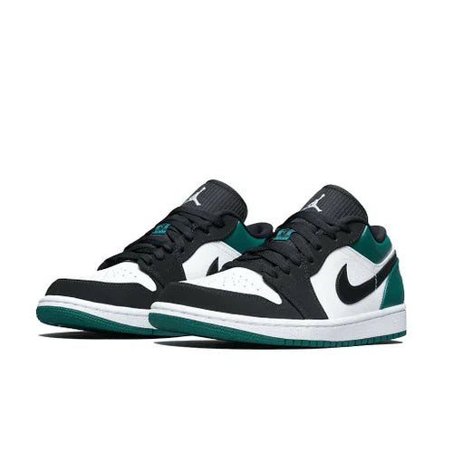 Jordan 1 Low White Black Mystic Green (553558-113) | SneakerClassics