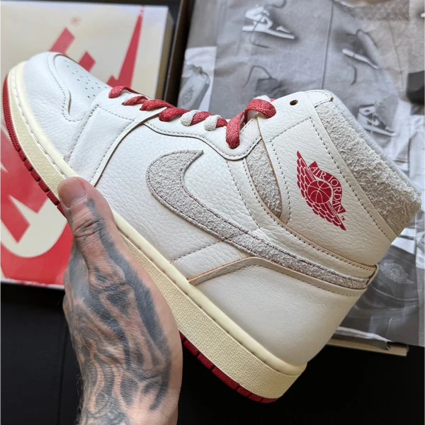 Jordan 1 Retro High Rare Air Sail Cinnabar (Women's) (DB4612-100) | SneakerClassics