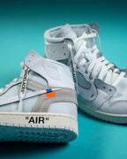 Jordan 1 Retro High Virgil Abloh Archive Alaska (AA3834-100) | SneakerClassics