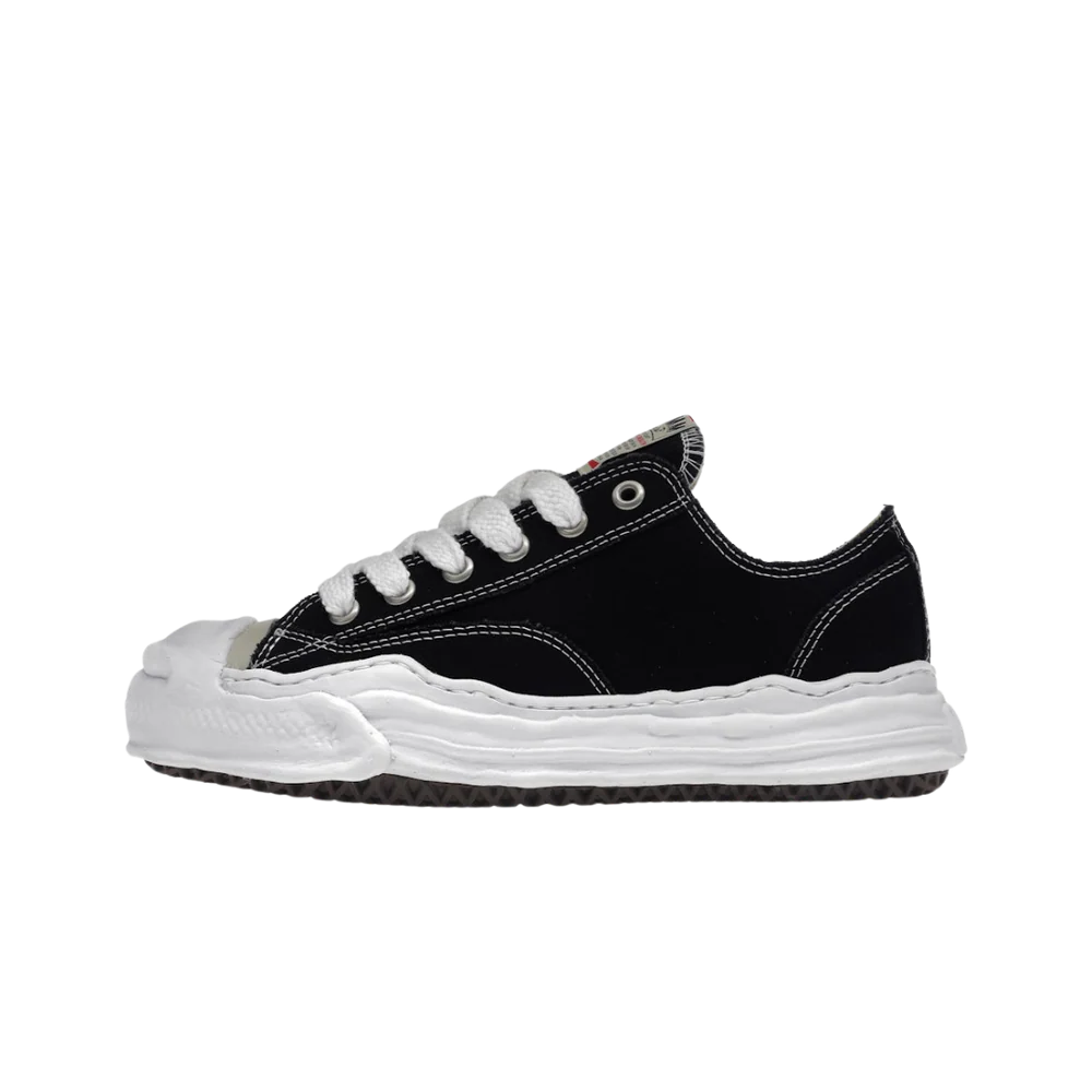 Maison Mihara Yasuhiro Hank OG Sole Canvas Low Black (A05FW702) | SneakerClassics
