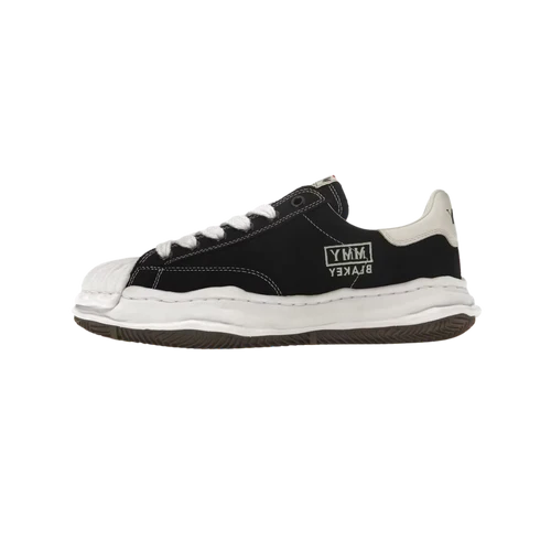 Maison Mihara Yasuhiro Blakey OG Sole Canvas Low Black (A08FW735-BLKBLK) | SneakerClassics