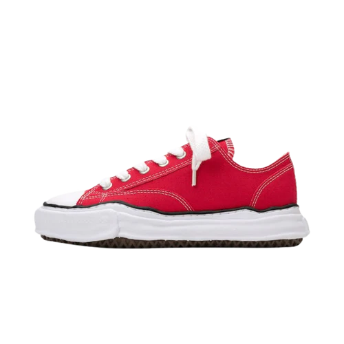 Maison Mihara Yasuhiro Peterson OG Sole Canvas Low Red
