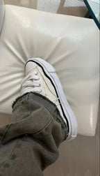 Maison Mihara Yasuhiro Peterson OG Sole Canvas Low White (A01FW702-WHT) | SneakerClassics
