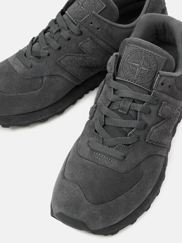 New Balance 574 Legacy Stone Island Ghost Dark Grey (U574BST1) | SneakerClassics