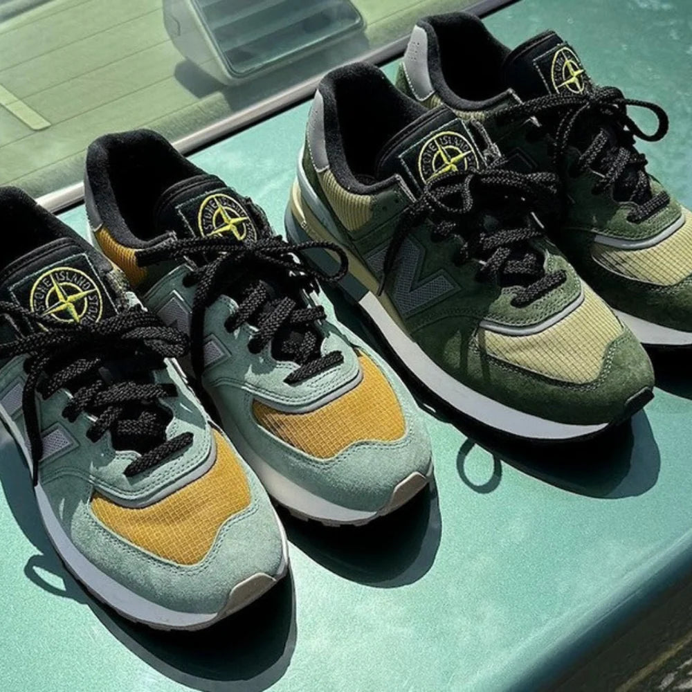 New Balance 574 Legacy Stone Island Light Green (U574LGTN) | SneakerClassics