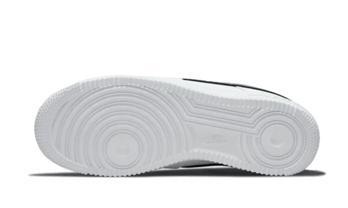 Nike Air Force 1 Low '07 Essential White Metallic Silver Black (Women's) (DD1523-100) | SneakerClassics