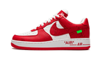 Louis Vuitton Nike Air Force 1 Low By Virgil Abloh White Red (1A9VA8) | SneakerClassics
