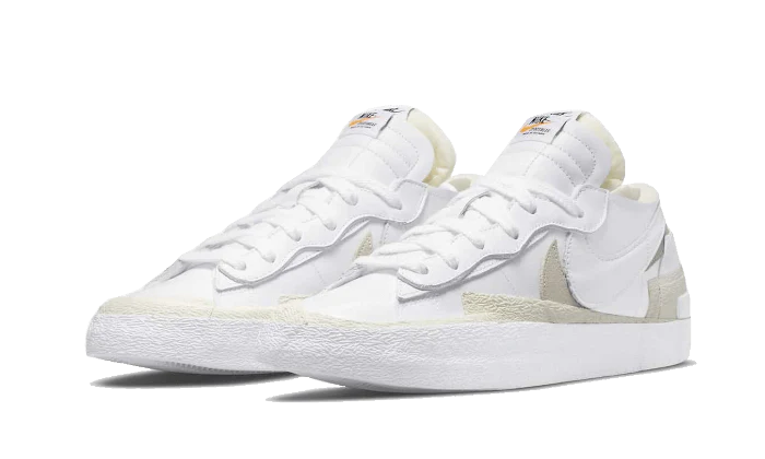 Nike Blazer Low sacai White Patent Leather (DM6443-100) | SneakerClassics