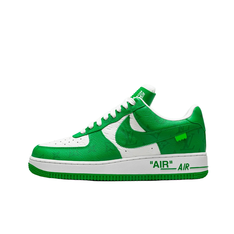 Louis Vuitton Nike Air Force 1 Low By Virgil Abloh White Green
