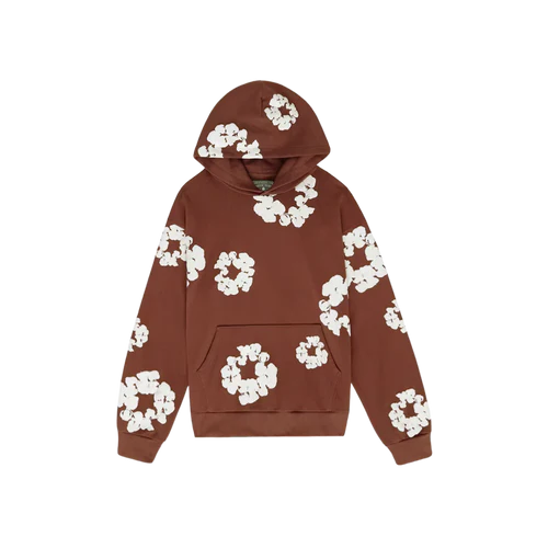 Denim Tears The Cotton Wreath Hoodie Brown | SneakerClassics