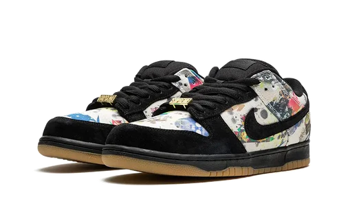 Nike SB Dunk Low Supreme Rammellzee (FD8778-001) | SneakerClassics