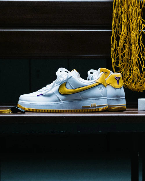 Nike Air Force 1 Low Retro QS Kobe Bryant Lakers Home (FZ1151-100) | SneakerClassics