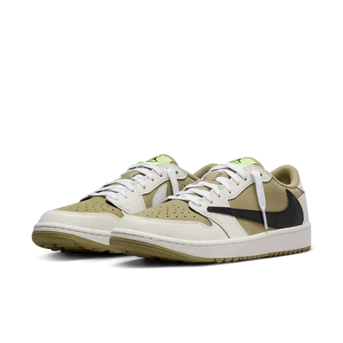Jordan 1 Retro Low Golf Travis Scott Neutral Olive (FZ3124-200) | SneakerClassics