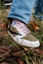 Jordan 1 Retro Low OG SP Travis Scott Medium Olive (DM7866-200) | SneakerClassics