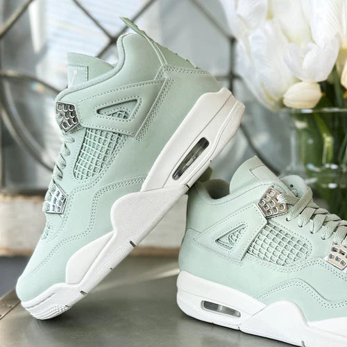 Jordan 4 Retro Seafoam Sail (Women's) (HV0823-003) | SneakerClassics