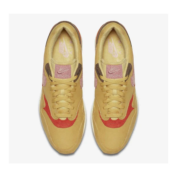 Nike Air Max 1 Crepe Wheat Gold Rust Pink (CD7861-700) | SneakerClassics