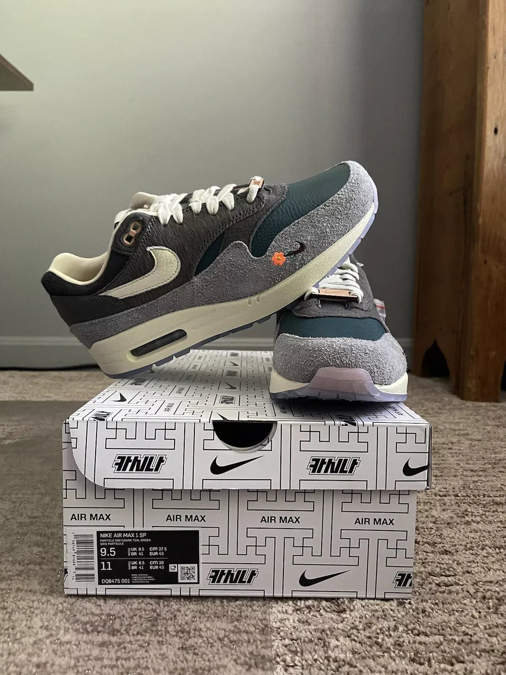 Nike Air Max 1 Kasina Won-Ang Grey (DQ8475-001) | SneakerClassics