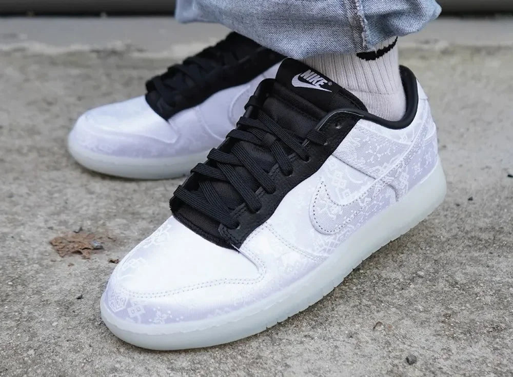 Nike Dunk Low CLOT Fragment White (FN0315-110) | SneakerClassics