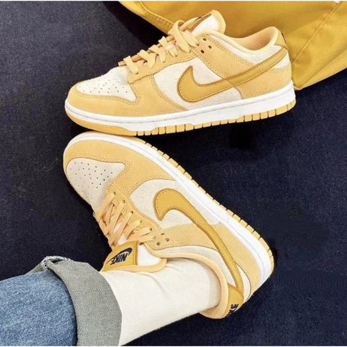 Nike Dunk Low Celestial Gold Suede (Women's) (DV7411-200) | SneakerClassics
