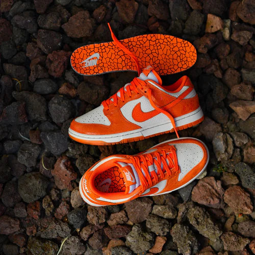Nike Dunk Low Cracked Orange (Women's) (FN7773-001) | SneakerClassics