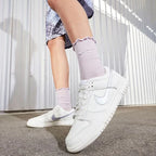 Nike Dunk Low Essential Sail Oxygen Purple (Women's) (DX5930-100) | SneakerClassics