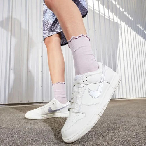 Nike Dunk Low Essential Sail Oxygen Purple (Women's) (DX5930-100) | SneakerClassics