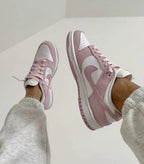 Nike Dunk Low Pink Corduroy (Women's) (FN7167-100) | SneakerClassics