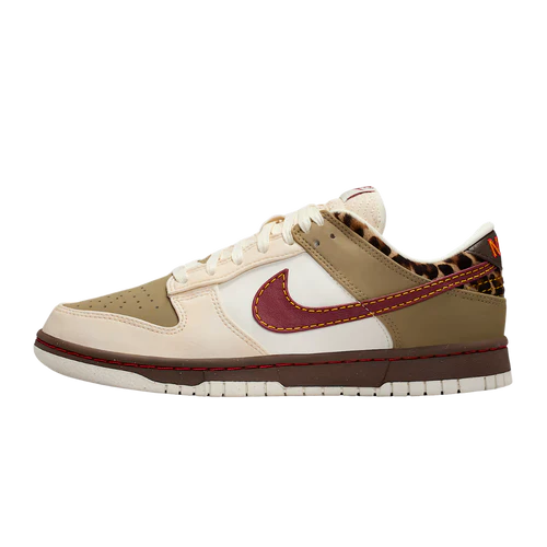 Nike Dunk Low Retro Khaki Team Red Pearl White (Women's) (IM6687-262) | SneakerClassics