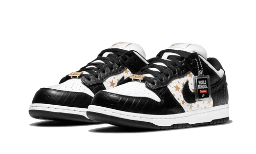 Nike SB Dunk Low Supreme Stars Black (2021) (DH3228-102) | SneakerClassics