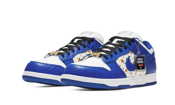 Nike SB Dunk Low Supreme Stars Hyper Royal (2021) (DH3228-100) | SneakerClassics