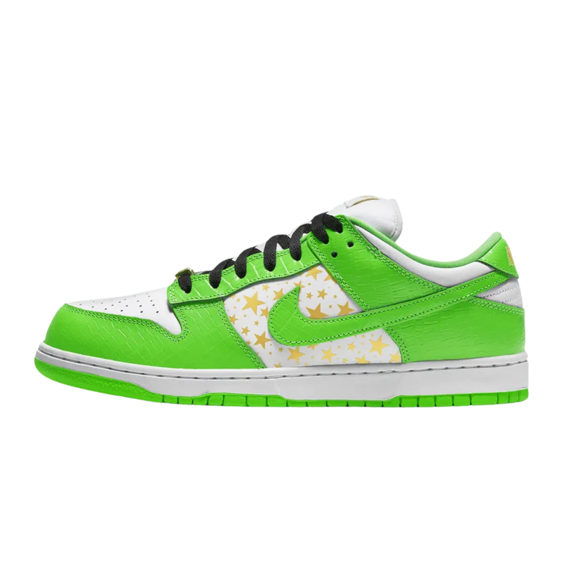 Nike SB Dunk Low Supreme Stars Mean Green (2021)