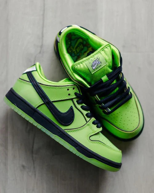 Nike SB Dunk Low The Powerpuff Girls Buttercup (FZ8319-300) | SneakerClassics