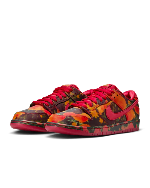 Nike SB Dunk Low The Wizard of Oz Poppy Field (FZ1291-600) | SneakerClassics
