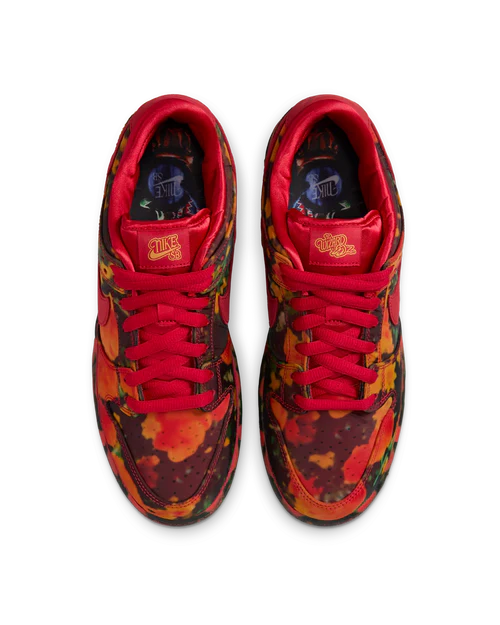 Nike SB Dunk Low The Wizard of Oz Poppy Field (FZ1291-600) | SneakerClassics
