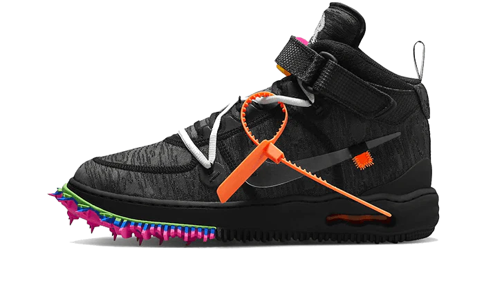 Nike Air Force 1 Mid Off-White Black (DO6290-001) | SneakerClassics