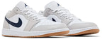 Jordan 1 Low Midnight Navy Neutral Grey (553558-146) | SneakerClassics