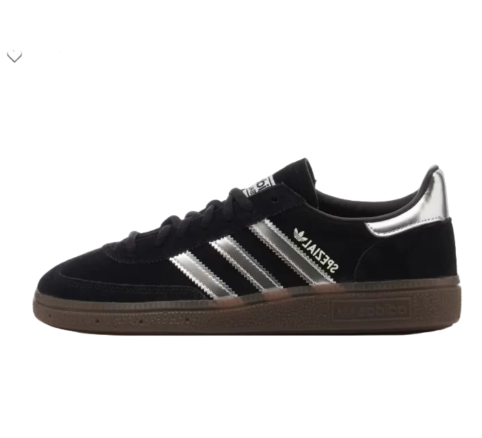 adidas Handball Spezial Core Black Silver Metallic (JP5356) | SneakerClassics