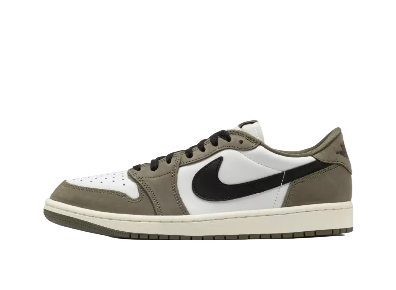 Jordan 1 Retro Low OG Medium Olive (GS) (HQ6999-200) | SneakerClassics