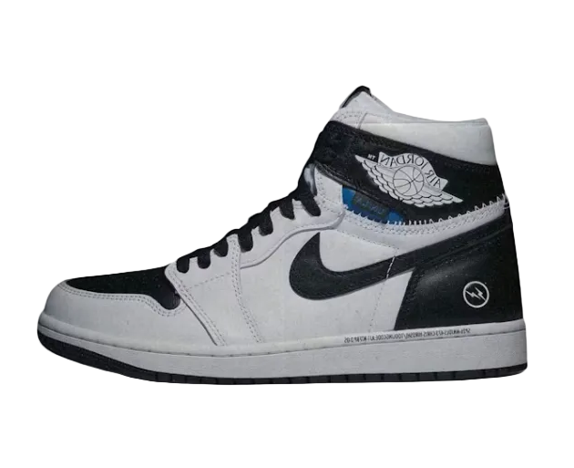 Jordan 1 Retro High OG SP Fragment x Union LA White Black
