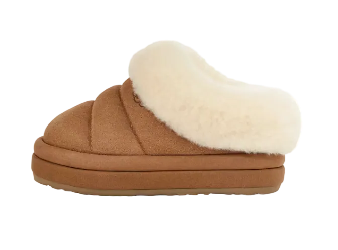 UGG Tazzlita Platform Slipper Chestnut (Kids) (1143803K-CHE) | SneakerClassics
