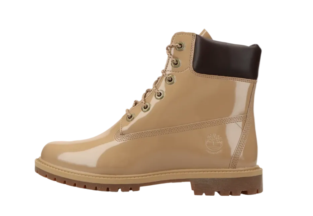 Timberland 6" Premium Waterproof Boot Patent Light Brown (Women's) (TB0A43F8-EN0) | SneakerClassics